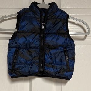 Urban Republic Blue and Black Kids Puffer Vest